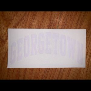 Brandy Melville Georgetown Sticker
